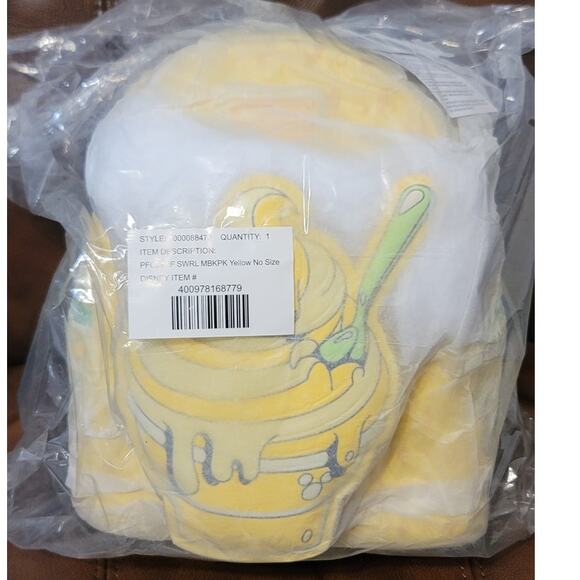 Disney Parks Loungefly Mini Backpack Pineapple Swirl NEW - Picture 2 of 9